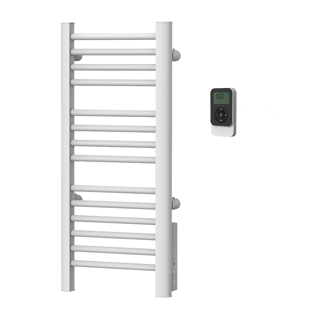 Scalda salviette elettrico CASPER di piccole dimensioni / Small CASPER electric towel warmer / Kompakter elektrischer Handtuchheizkörper CASPER
