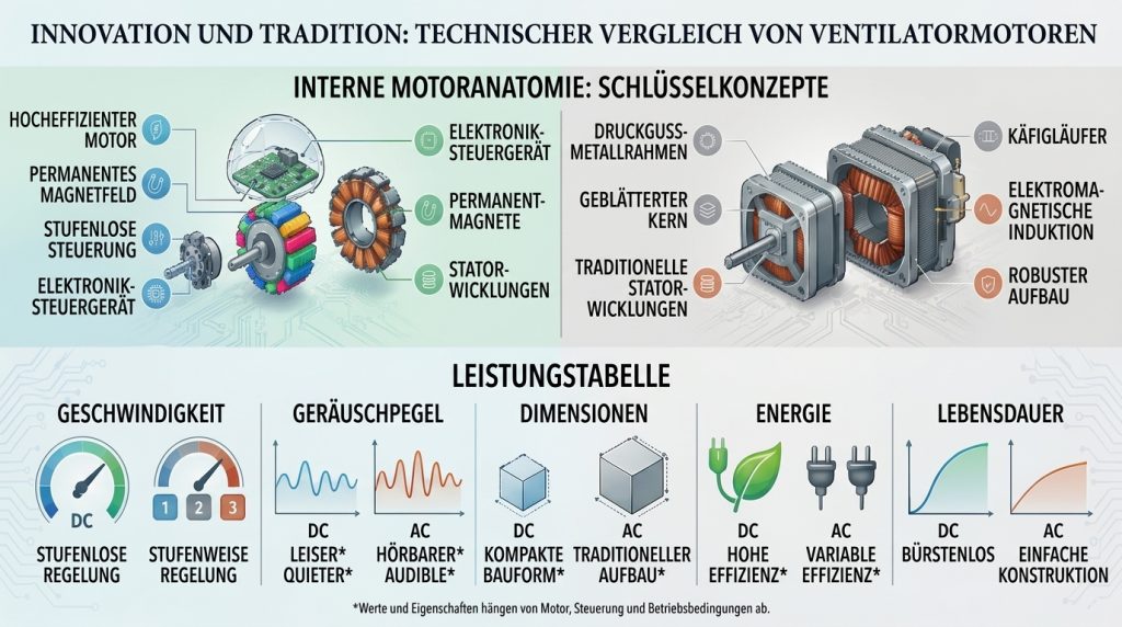 motori ventilatori a confronto